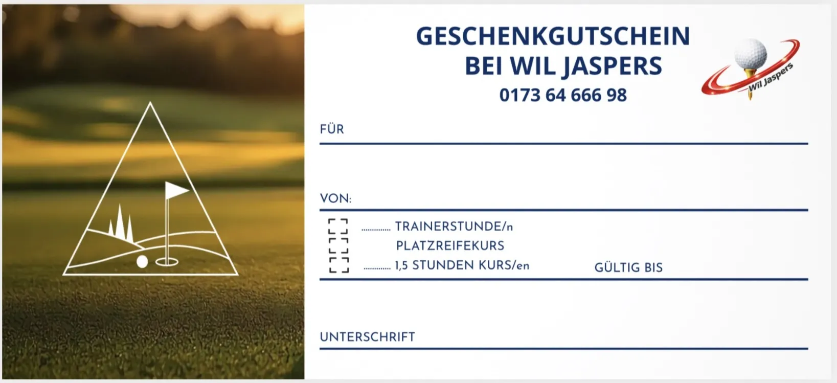 Gutschein Wil Jaspers